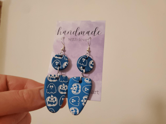 Blue n Orange Pumpkins