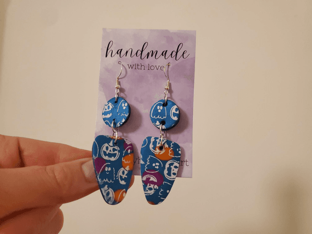 Blue n Orange Pumpkins